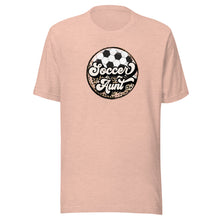 Load image into Gallery viewer, Leopard Soccer Aunt T-shirt