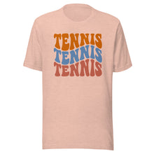 Load image into Gallery viewer, Tennis Color Wave T-shirt
