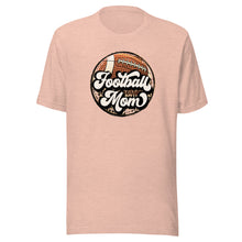 Load image into Gallery viewer, Football Mom Leopard T-shirt