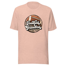 Load image into Gallery viewer, Football Grandma Leopard T-shirt