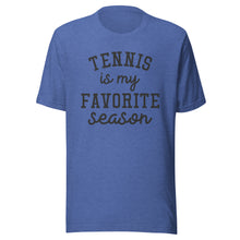 Load image into Gallery viewer, Favorite Season Tennis T-shirt