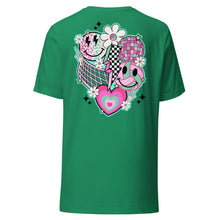 Load image into Gallery viewer, Volleyball Grunge Front & Back Teen T-shirt