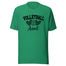 Load image into Gallery viewer, Volleyball Aunt Heart T-shirt