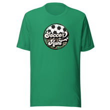 Load image into Gallery viewer, Leopard Soccer Aunt T-shirt