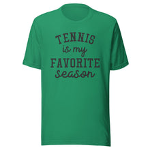 Load image into Gallery viewer, Favorite Season Tennis T-shirt