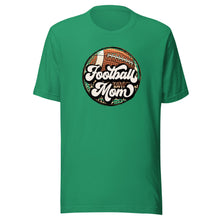 Load image into Gallery viewer, Football Mom Leopard T-shirt