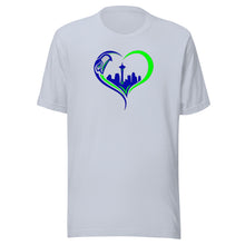 Load image into Gallery viewer, Seahawks Heart T-shirt(NFL)