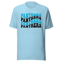 Load image into Gallery viewer, Panthers Wave T-shirt(NFL)