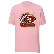 Load image into Gallery viewer, 49ers Splatter T-shirt(NFL)