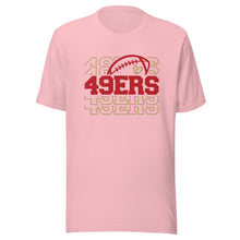 Load image into Gallery viewer, 49ers Stacked T-shirt(NFL)