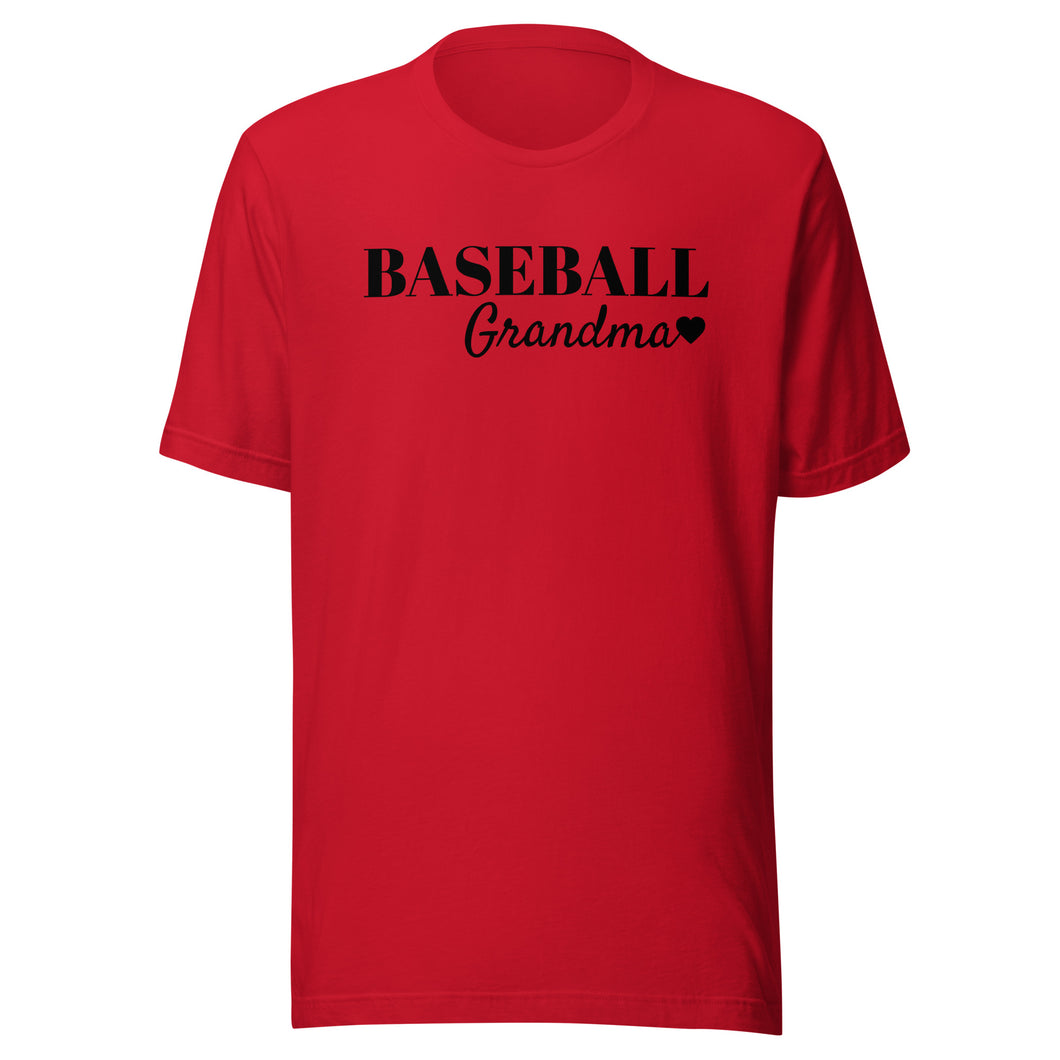 Baseball Grandma T-shirt
