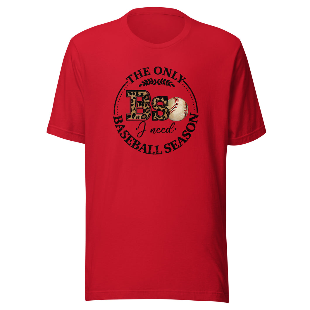 Baseball Only Bs T-shirt