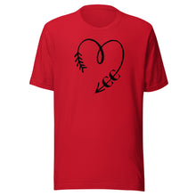 Load image into Gallery viewer, Cross Country Heart T-shirt