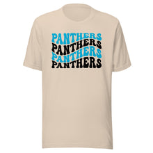 Load image into Gallery viewer, Panthers Wave T-shirt(NFL)