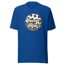 Load image into Gallery viewer, Leopard Soccer Mom T-shirt