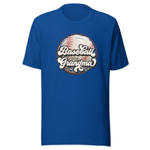 Load image into Gallery viewer, Baseball Grandma Leopard T-shirt
