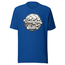 Load image into Gallery viewer, Leopard Volleyball Sister T-shirt
