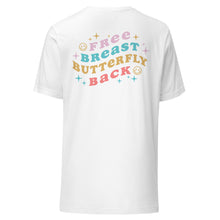 Load image into Gallery viewer, Free-Breast-Butterfly-Back-Swim T-shirt
