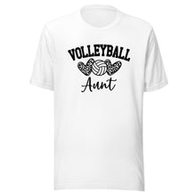Load image into Gallery viewer, Volleyball Aunt Heart T-shirt