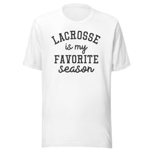 Load image into Gallery viewer, Favorite Season Lacrosse T-shirt