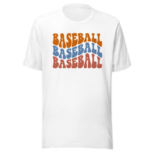 Load image into Gallery viewer, Baseball Color Wave T-shirt

