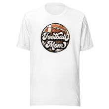 Load image into Gallery viewer, Football Mom Leopard T-shirt