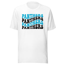Load image into Gallery viewer, Panthers Wave T-shirt(NFL)