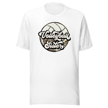 Load image into Gallery viewer, Leopard Volleyball Sister Teen T-shirt