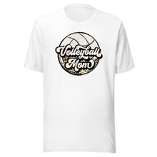 Load image into Gallery viewer, Leopard Volleyball Mom T-shirt