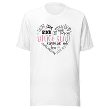Load image into Gallery viewer, Office Staff Heart T-shirt