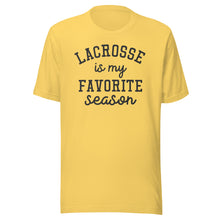 Load image into Gallery viewer, Favorite Season Lacrosse T-shirt