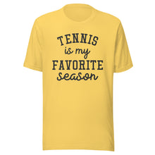 Load image into Gallery viewer, Favorite Season Tennis T-shirt
