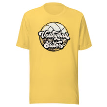 Load image into Gallery viewer, Leopard Volleyball Sister Teen T-shirt