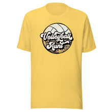 Load image into Gallery viewer, Leopard Volleyball Aunt T-shirt