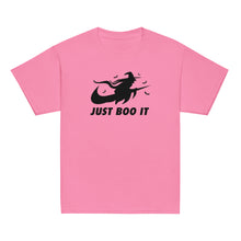 Load image into Gallery viewer, Just Boo It Halloween Youth T-shirt