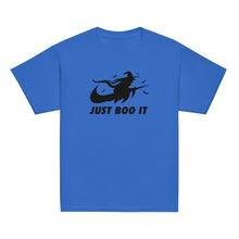Load image into Gallery viewer, Just Boo It Halloween Youth T-shirt