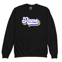 Load image into Gallery viewer, Rams Retro Youth Sweatshirt(NFL)
