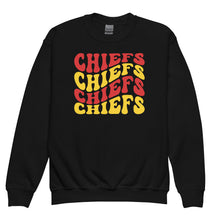 Load image into Gallery viewer, Chiefs Wave Youth Sweatshirt(NFL)