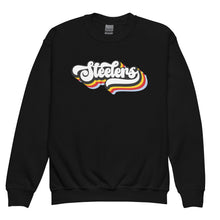 Load image into Gallery viewer, Steelers Retro Youth Sweatshirt(NFL)