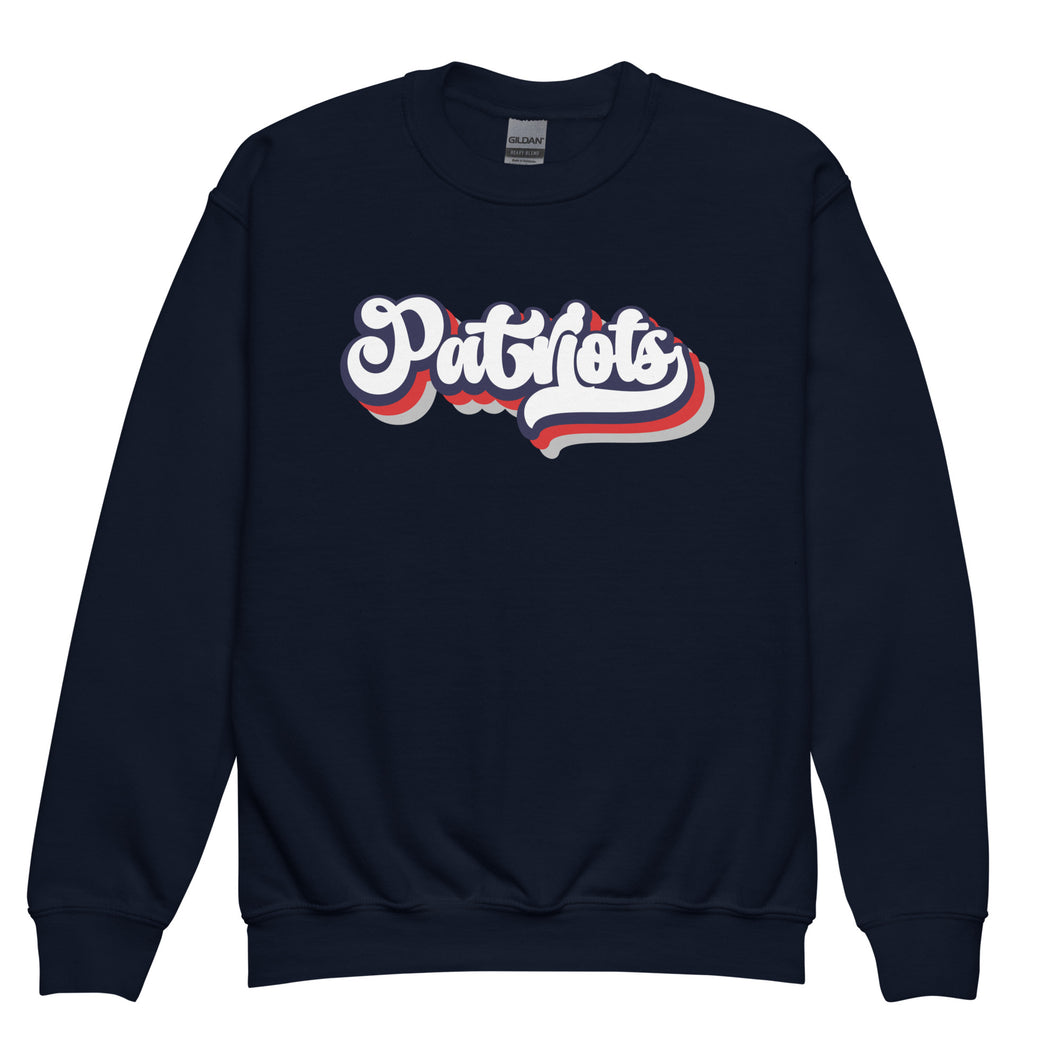Patriots Retro Youth Sweatshirt(NFL)