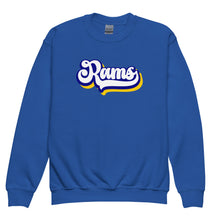 Load image into Gallery viewer, Rams Retro Youth Sweatshirt(NFL)
