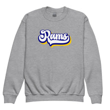 Load image into Gallery viewer, Rams Retro Youth Sweatshirt(NFL)