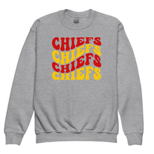 Load image into Gallery viewer, Chiefs Wave Youth Sweatshirt(NFL)