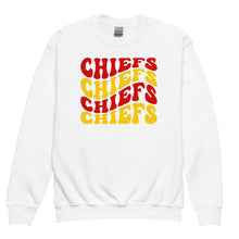 Load image into Gallery viewer, Chiefs Wave Youth Sweatshirt(NFL)
