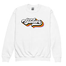 Load image into Gallery viewer, Steelers Retro Youth Sweatshirt(NFL)
