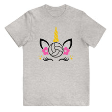 Load image into Gallery viewer, Unicorn Volleyball Youth T-shirt
