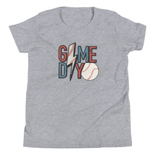 Load image into Gallery viewer, Baseball Lightning Game Day Youth T-shirt