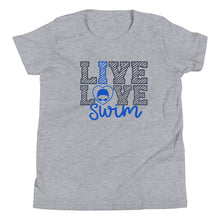 Load image into Gallery viewer, Live Love Swim Youth T-Shirt