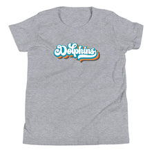 Load image into Gallery viewer, Dolphins Retro Youth T-shirt(NFL)