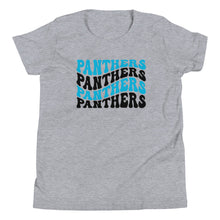 Load image into Gallery viewer, Panthers Wave Youth T-shirt(NFL)